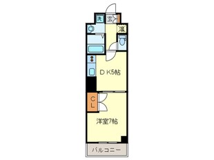 Ｍ・Ｇ　Ｈｉｌｌｓ　四条河原町の物件間取画像